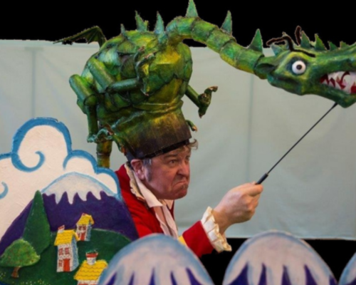 A Dragons Tale Puppet Show